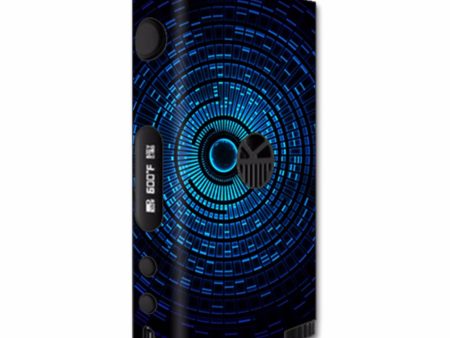 Abstract Blue Vortex Kangertech Nebox Skin Online