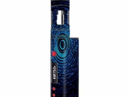 Abstract Blue Vortex Kangertech Topbox mini Skin For Cheap