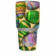 Easter Eggs Painted Yeti 30oz Rambler Tumbler Skin Sale